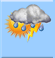 Tuesday: Slight Chance Showers And Thunderstorms