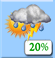 Wednesday: Slight Chance Showers And Thunderstorms