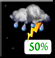 Thursday Night: Chance Showers And Thunderstorms